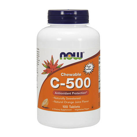 C-500 chewable (100 tab, cherry-berry), фото 1