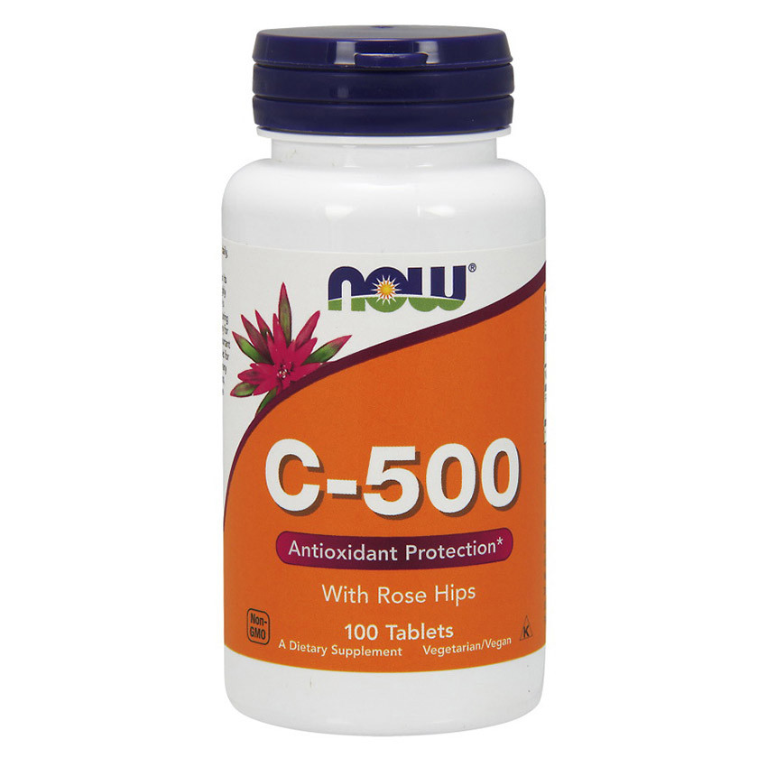 NOW C-500 with Rose Hips (100 tabs)