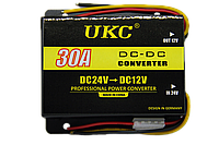 Преобразователь70257 авто (инвертор) DC/DC 24v-12v 30A GS-D30A 7