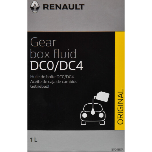 Купить Renault Gear Box Fluid DC0/DC4, 1 л (7711428122) трансмиссионное