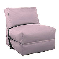 Бескаркасное кресло раскладушка Tia-Sport 180х70 см светло-розовый (sm-0666-8) PP, код: 6537804