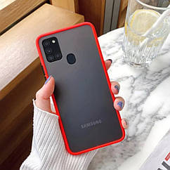 Matte TPU Plastic Case — Xiaomi Redmi A1 — Red