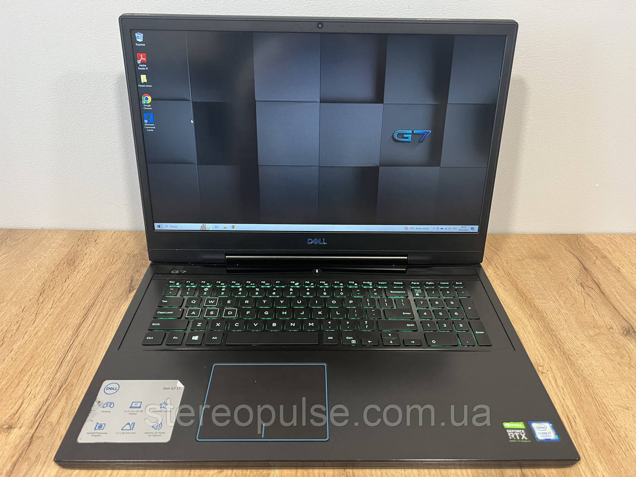 Ігровий ноутбук Dell Inspiron G7 7790: i7-9750H/RTX2060 (6Gb)/16Gb DDR4/256Gb SSD+1Tb HDD