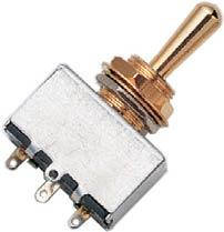 Перемикач 3-позиційний PAXPHIL TGS206 CLOSED 3-WAY TOGGLE SWITCH (Gold)