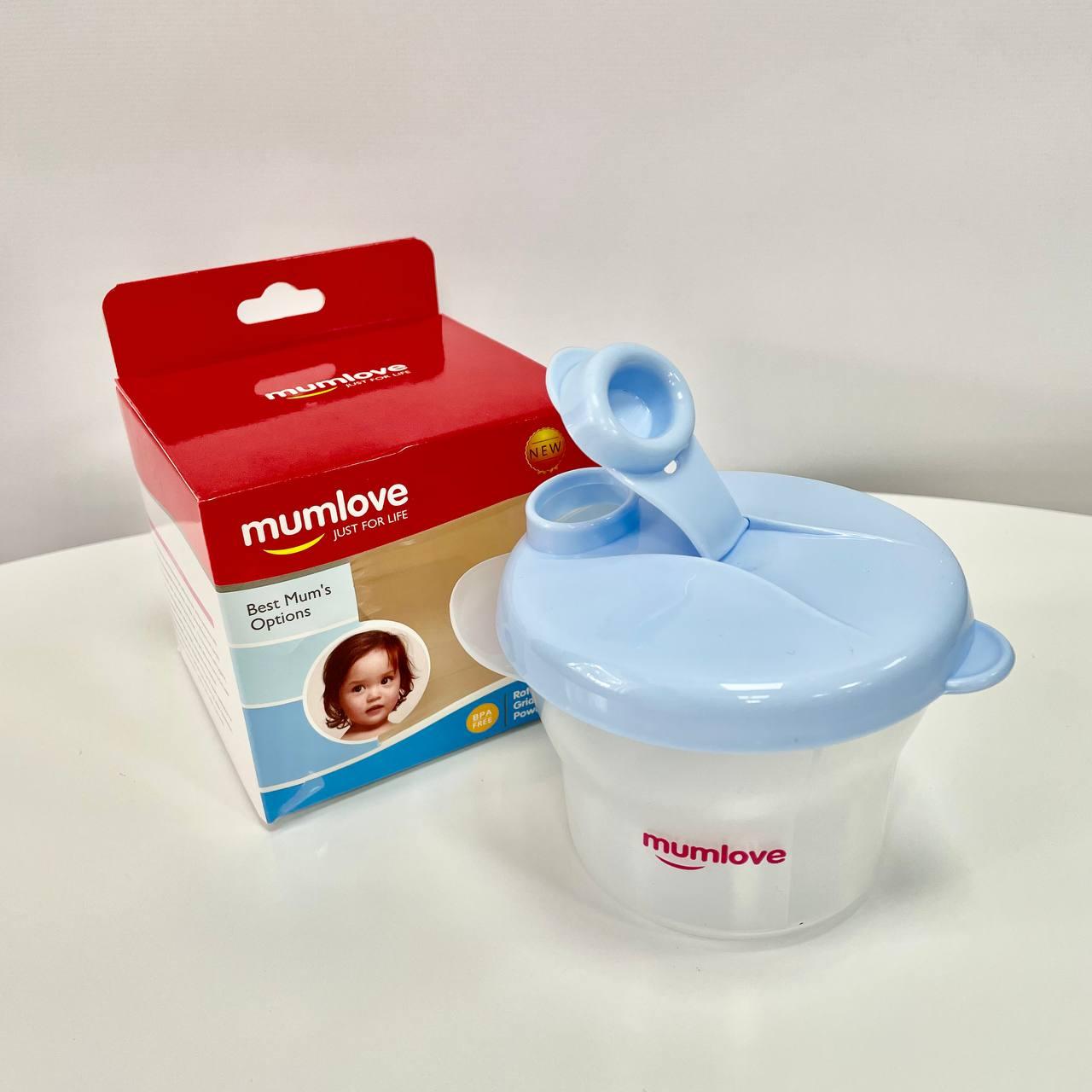 Контейнер - дозатор для дитячої суміші із харчового пластику 200 мл MEGAZayka Блакитний, фото 1