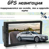 Автомагнітола 10.1' 2/32ГБ Android 11 Wi-Fi GPS 2xUSB 2 DIN 4x60Вт, K803, фото 4