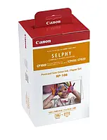 Комплект для друку Canon RP-108 фотопапір та картриджи для принтера Canon Selphy фотопапір для принтера