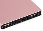 УМБ портативний зарядний Power Bank Solar 89000 mAh SLIM, фото 4