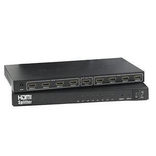 HDMI 1x8 портів спліттер, розгалужувач, комутатор