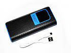 Портативний зарядний Power Bank 18000 mah LCD, фото 7