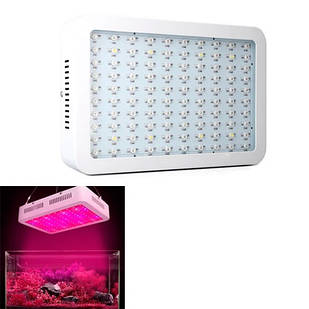 Фитолампа фитопанель для растений, полный спектр 300Вт 100LED охлаждение