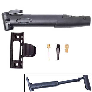 Міні велосипедний насос, голка для накачування м'ячів