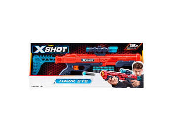 Бластер X-Shot Red EXCEL Hawk Eye 36435R