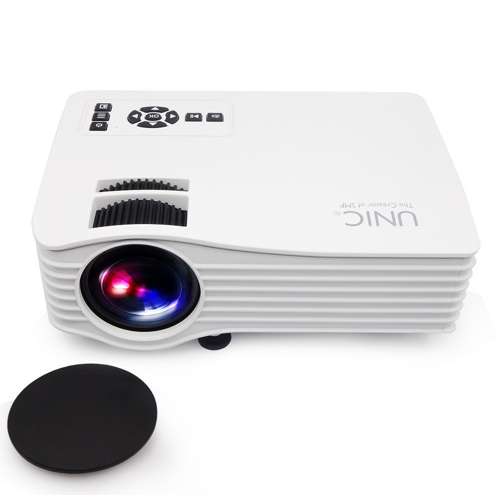 Портативний мультимедійний Проектор LCD UNIC JSQ-UC36 WIFI White