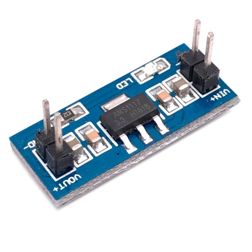 Знижувальний перетворювач напруги DC-DC AMS1117 6-12В на 3.3 В Arduino