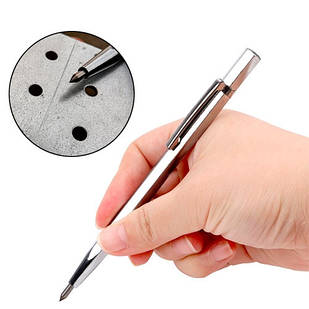 Ручка чертилка по металу склу розмічальна, вольфрамовий наконечник