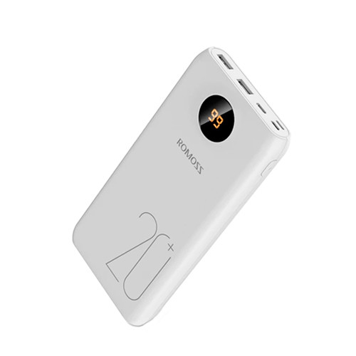 Power Bank Зовнішній акумулятор 20000мАч QC3.0 РК Romoss SW20 Pro Premium