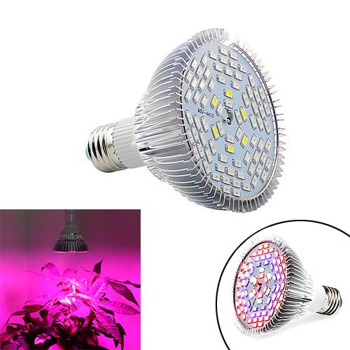 Фитолампа фіто лампа для рослин, повний спектр E27, 78LED 24Вт