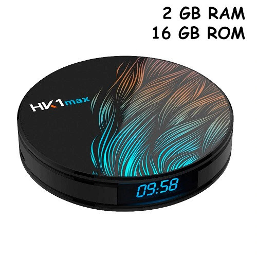 Медіаплеєр Android 9.0 Smart TV Box Rockchip RK3328 2/16ГБ Vontar HK1 Max