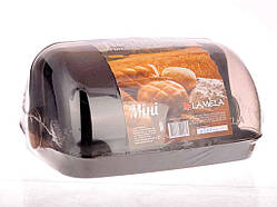 Хлібниця пластикова маленька Галицька міні 172 02 коричне ТМ LAMELA