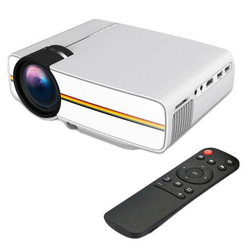 Проектор мультимедійний портативний LCD 50-130" 1200лм YG410 MiraScreen