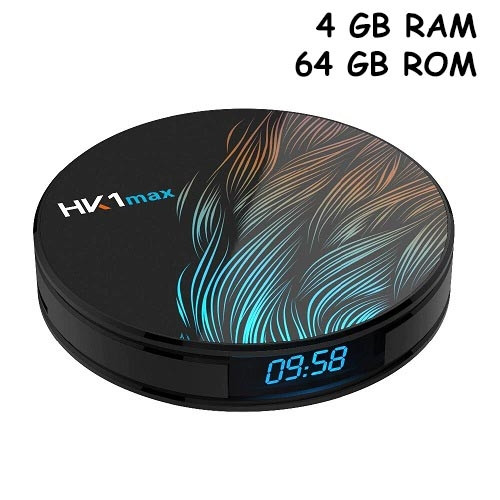 Медіаплеєр Android 9.0 Smart TV Box Rockchip RK3328 4/64ГБ Vontar HK1 Max