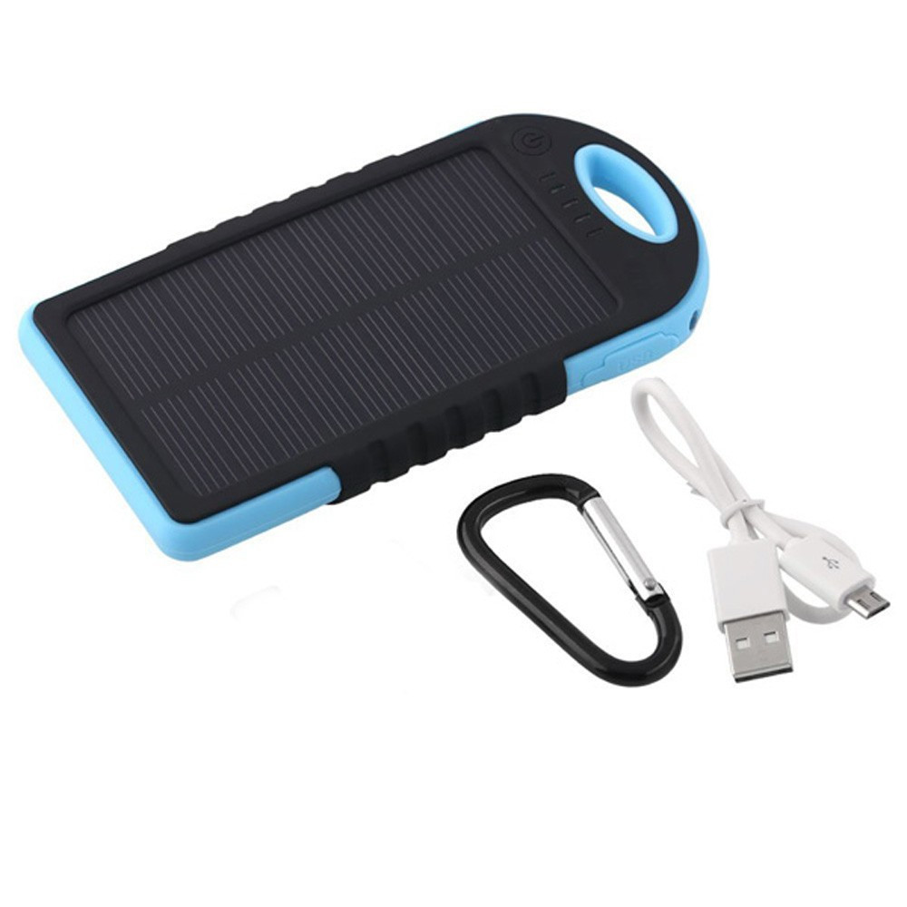 УМБ сонячне зарядний пристрій Power Bank 21800 mAh