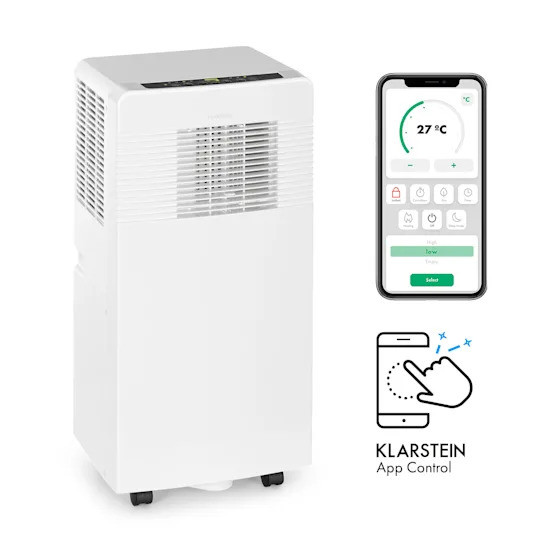 Мобільний фреоновий кондиціонер/ Осушувач повітря Klarstein Iceblock Ecosmart 7, Німеччина