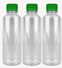 Пляшка пластикова 250 мл пет під 28 мм Роздріб з кришкою (1 уп / 50 шт)