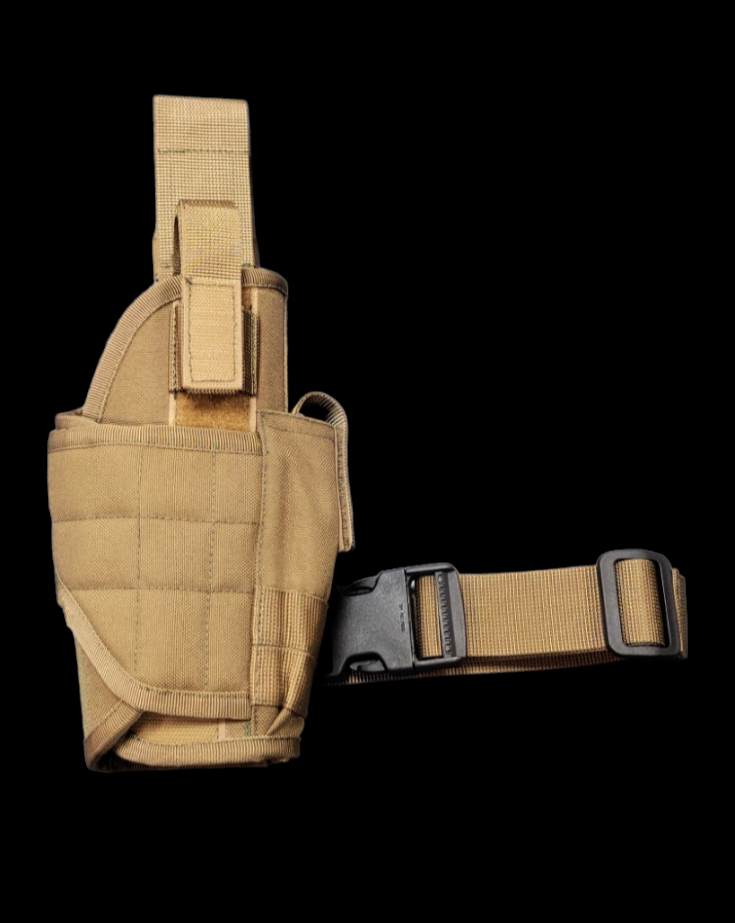 Кобура тактична на стегно універсальна Койот, фото 1
