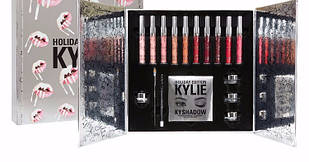 Набір косметики помада, тіні, блиск Holiday Box Kylie Limited Edition KY