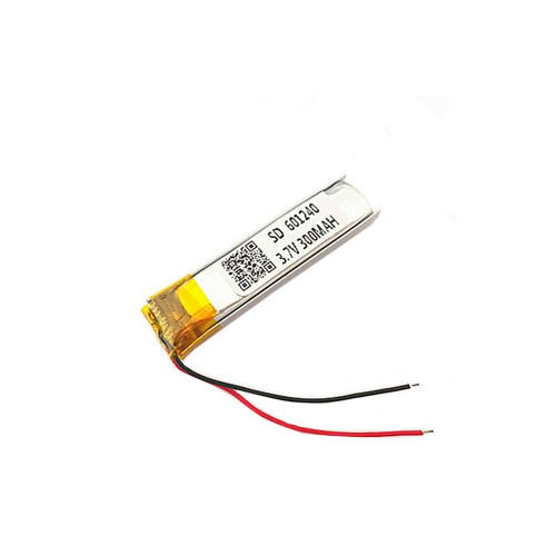 Акумулятор 601240 Li-pol 3.7 В 300мАч для RC моделей MP3 Bluetooth гарнітур Без бренду