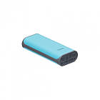 УМБ портативний зарядний Power Bank Hoco Tiny B21 5200 mAh, блакитне, фото 4
