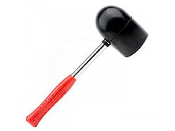 Киянка гумова 1250 г. 90 мм. чорна гума, металева ручка. HT-0228 ТМ INTERTOOL