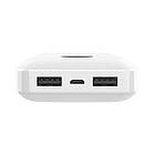 УМБ портативний зарядний пристрій Hoco BDY02 10000 mAh, біле, фото 3