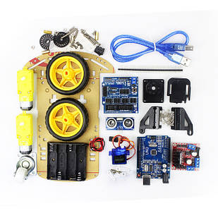 Роботизований конструктор набір двоколісний Car Kit для Arduino uno DIY Kit