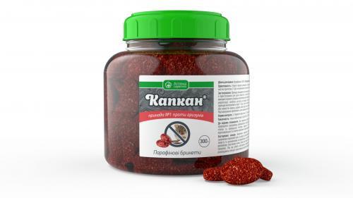 Капкан парафінові брикети (300 гр)