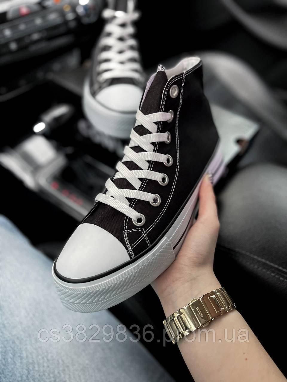 Converse platform on sale plus black