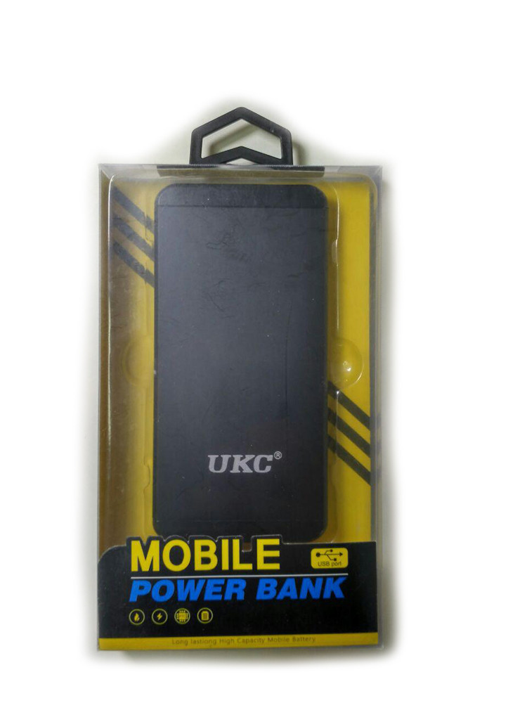 УМБ портативна зарядка Power Bank UKC M6 15000 mAh Iphone style Black