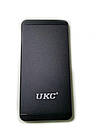 УМБ портативна зарядка Power Bank UKC M6 15000 mAh Iphone style Black, фото 4