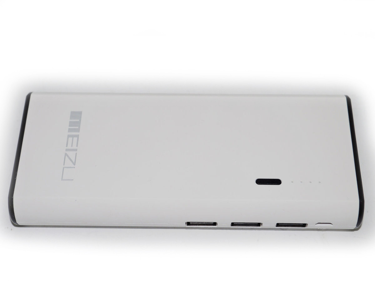 Портативний зарядний USB зарядка Power Bank Meizu 30000 White
