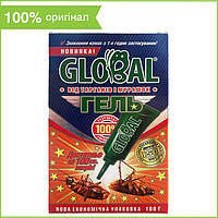 Отрава (яд) для тараканов, в т.ч. прусаков Global ("Глобал"), 100 г, шприц-гель (паста), от "Глобал-Агротрейд"