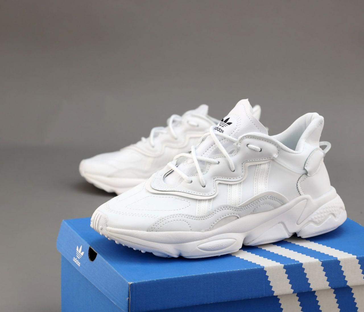 Чоловічі білі Кросівки Adidas Ozweego