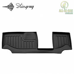 3D Килимки Nissan X-Trail (T33) 2021- (3 ряд) Stingray Автокилимки в салон