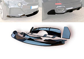 Обвіс M-performance для BMW X5 F15 (чорний глянець, ABS-пластик)