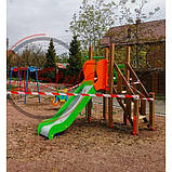 Дитячий Ігровий комплекс "Однобашенный лайт" вуличний (Гірка), фото 6