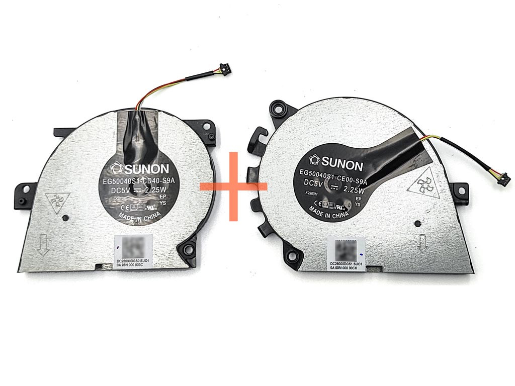 Вентилятор (кулер) для Lenovo IdeaPad 530S-14ARR, 530S-15ikb, 530S-14ikb, XiaoXin Pro15 14 Air 5IKB (CPU+GPU) Пара. Original, фото 1