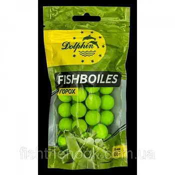 Бойли Dolphin Fishboilies 16 mm Горох 100 г