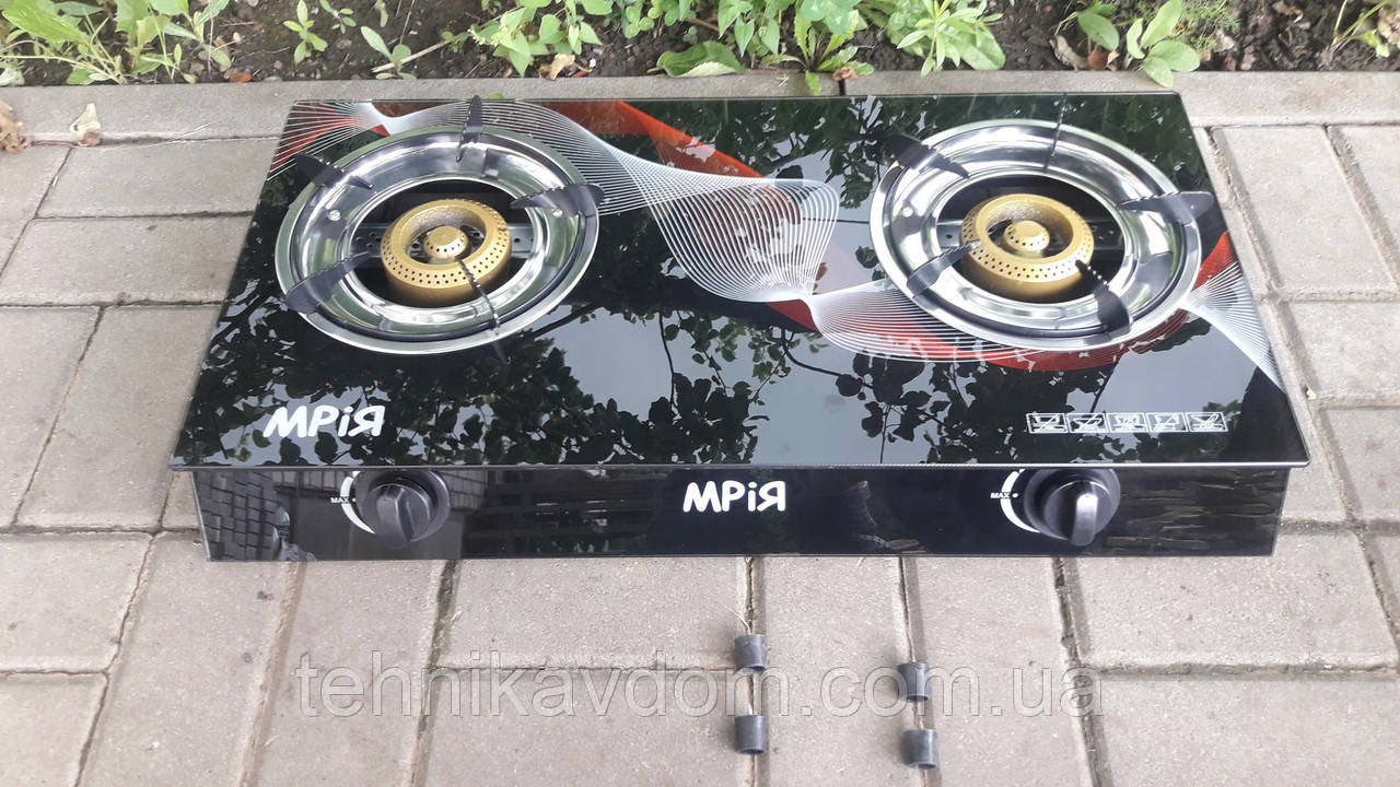 Газова плита Мрія 2 конфорки, фото 1