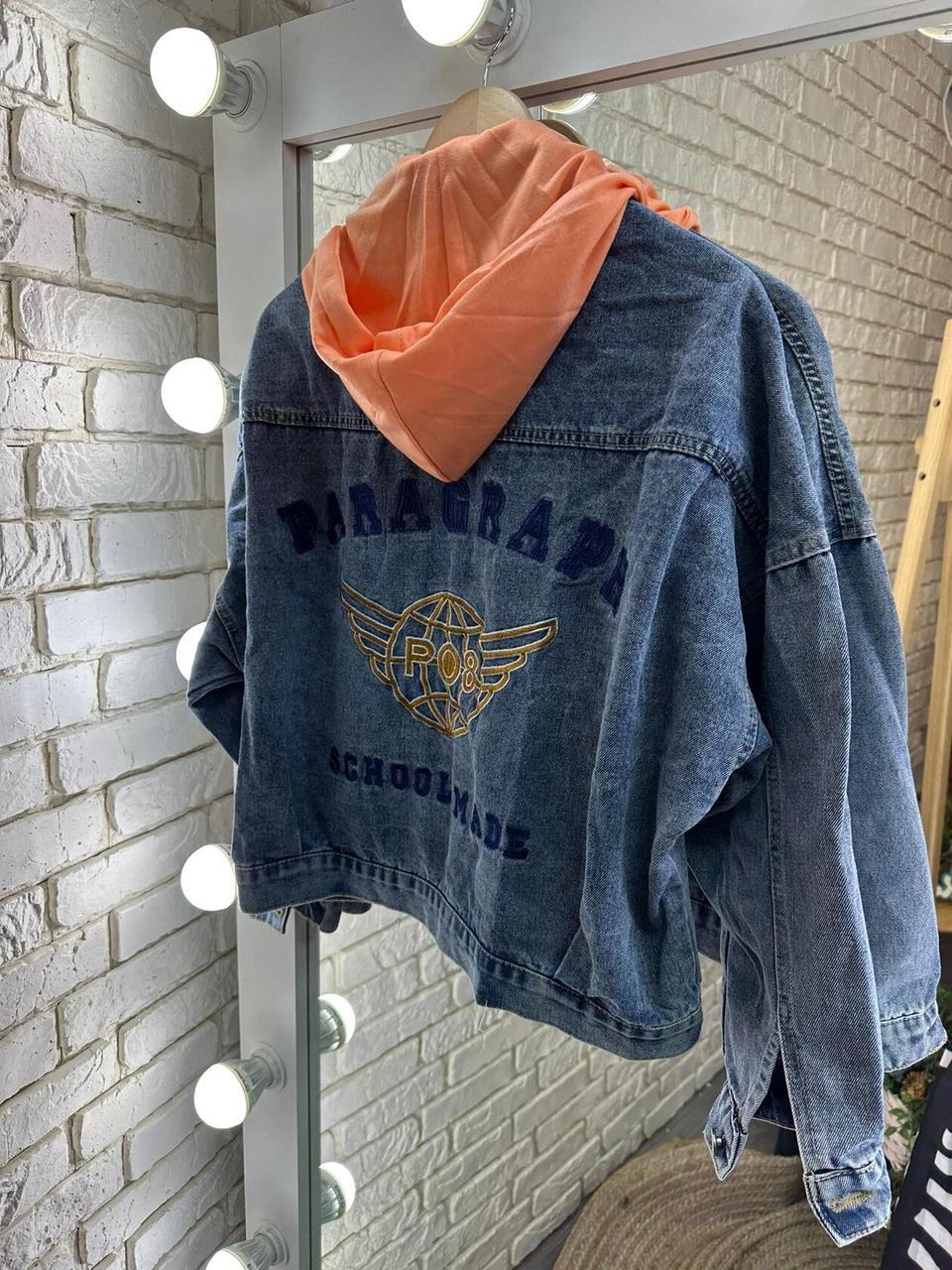 Стильна оверсайз Джинсовка, тканина "Джинс" 48, 50, 52 розмір 48